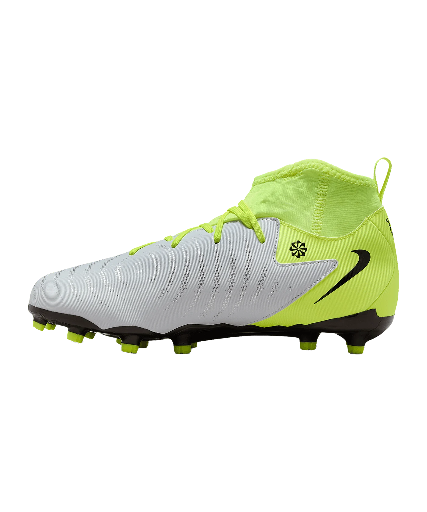 Nike Jr Phantom Luna II Academy FG/MG Mad Voltage Silber Schwarz F003