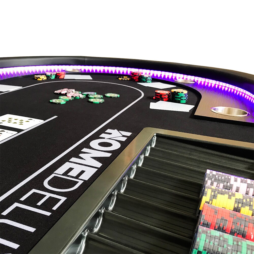 LED Pokertisch FULL HOUSE