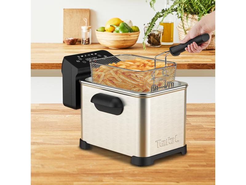 Tefal Fritteuse Family Pro Digital 1.3 kg Digitale Fritteuse mit grossem Fassungsvermögen