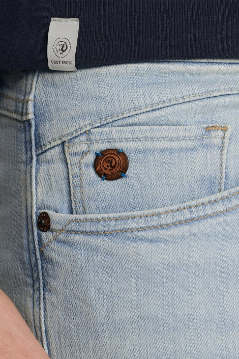 Cast Iron blauwe heren jeans