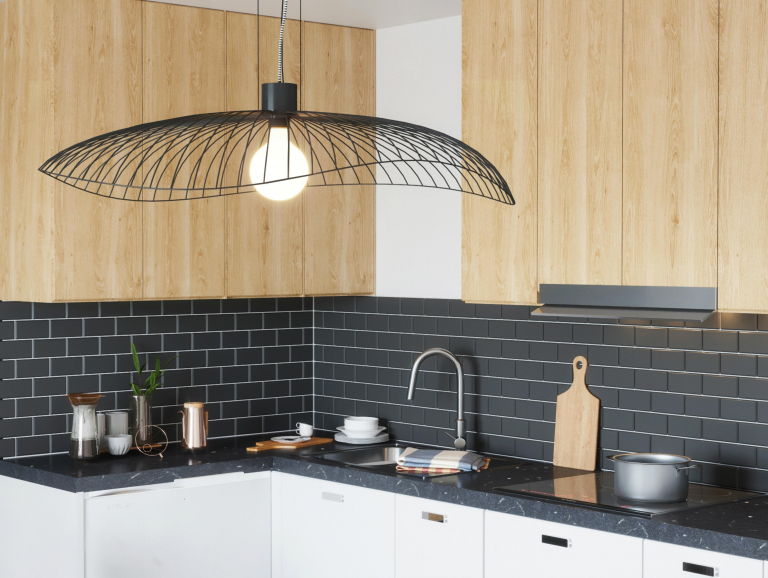 Forestier Colibri hanglamp Ø100 large zwart