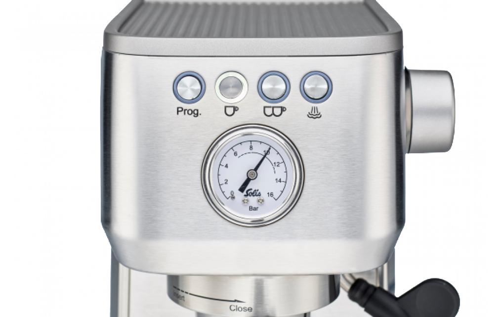 Siebträgermaschine Barista Perfetta Plus Silber<br>Kompakte Siebträgermaschine