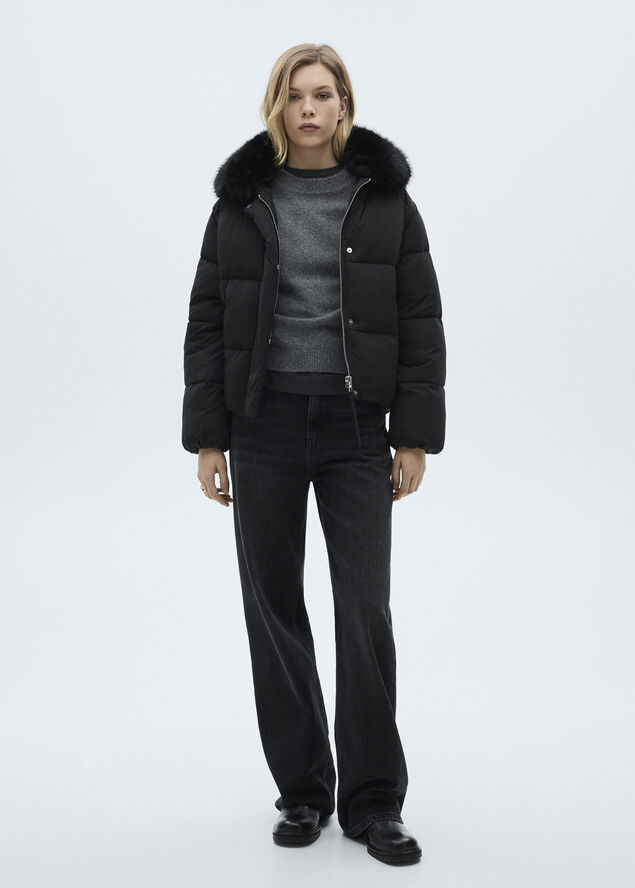 MANGO ANORAK. -- PINGU Black