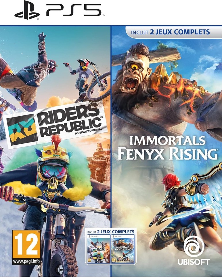 Riders Republic + Immortals Fenyx (FR/Multi in Game)- PlayStation 5