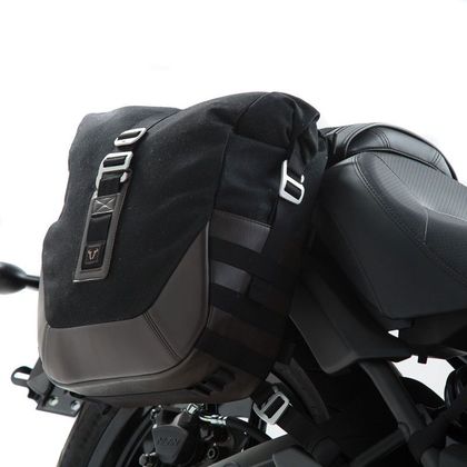 Sacoches cavalières SW-MOTECH LS1 (9.8 litres) l'unité Universel - Noir / Marron