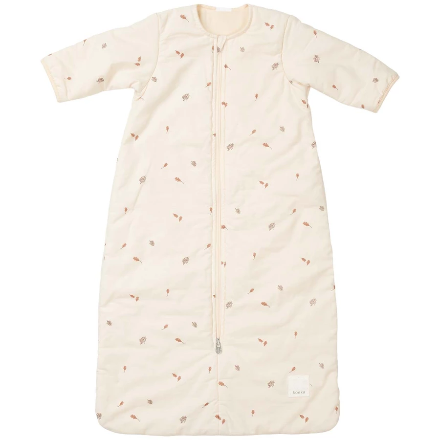 koeka Baby Schlafsack mit Ärmeln Forest Treasures Weiß
