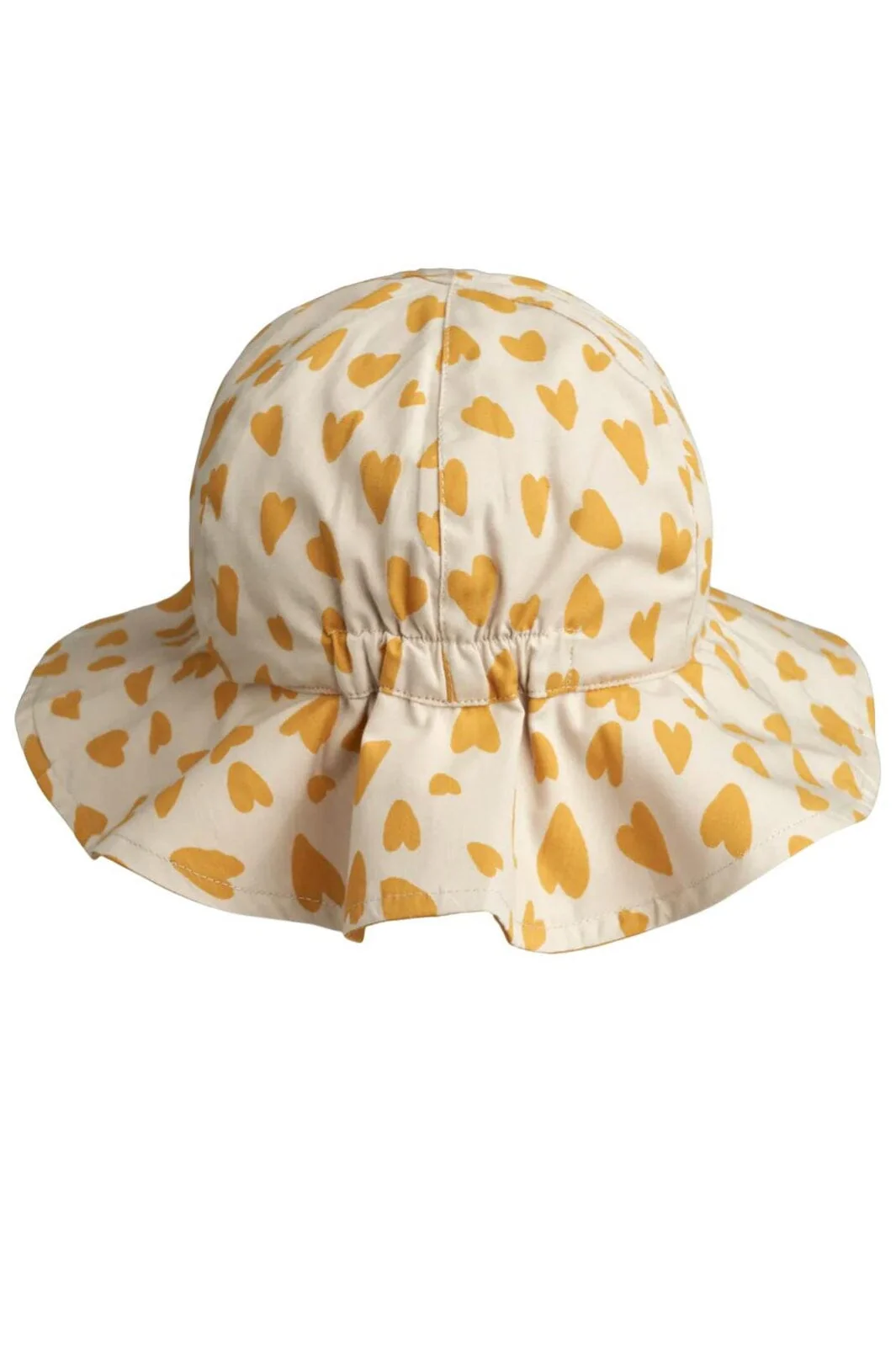 Liewood Amelia Reversible Sun Hat hearts sandy yellow mellow