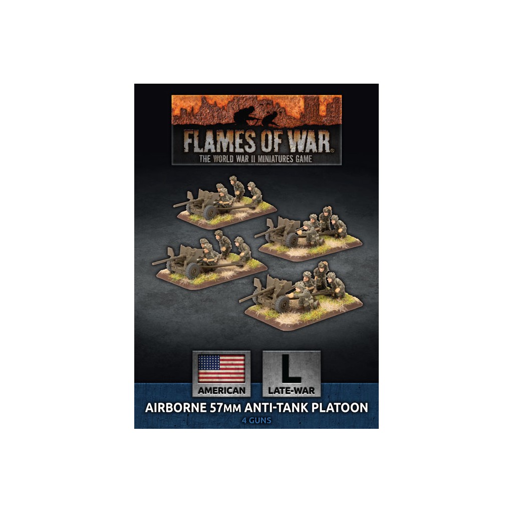 Flames of War - Parachute 57mm Anti-tank Platoon
