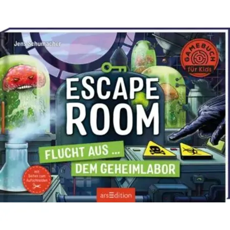 ars Edition Escape Room – Flucht aus dem Geheimlabor