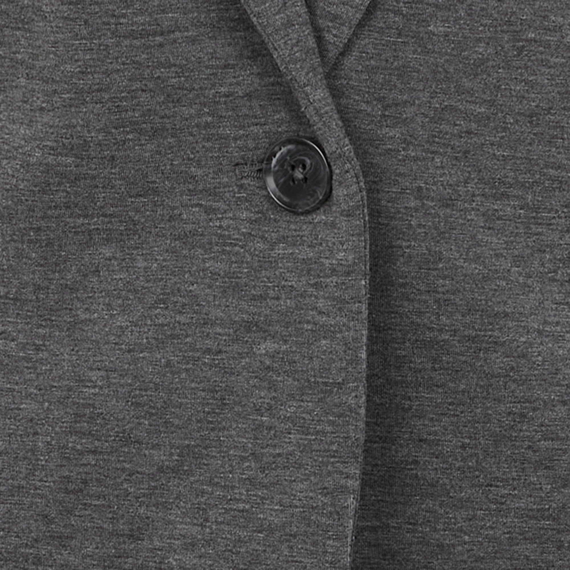 Manteau long à capuche amovible | Gris