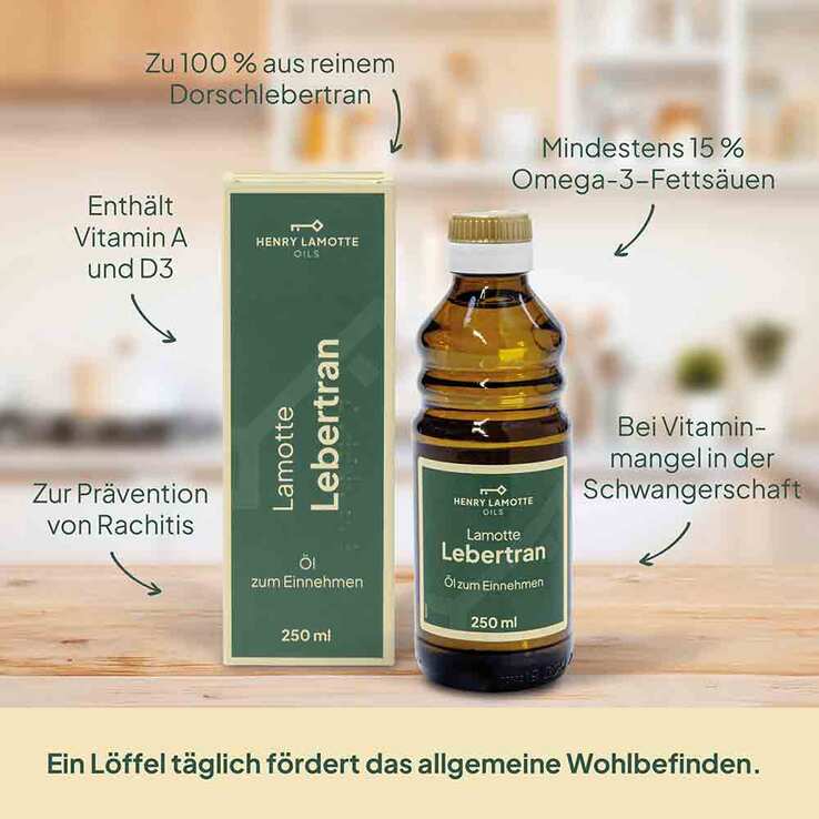 Lebertran Lamotte, 250 ml