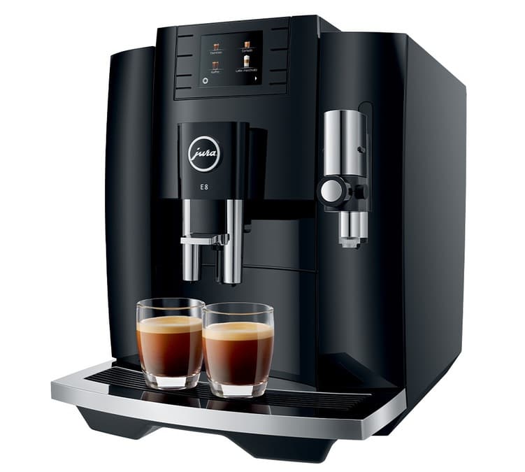 JURA E8 PianoBlack EB Smart Connect offert Garantie 3 ans Coloris:Noir