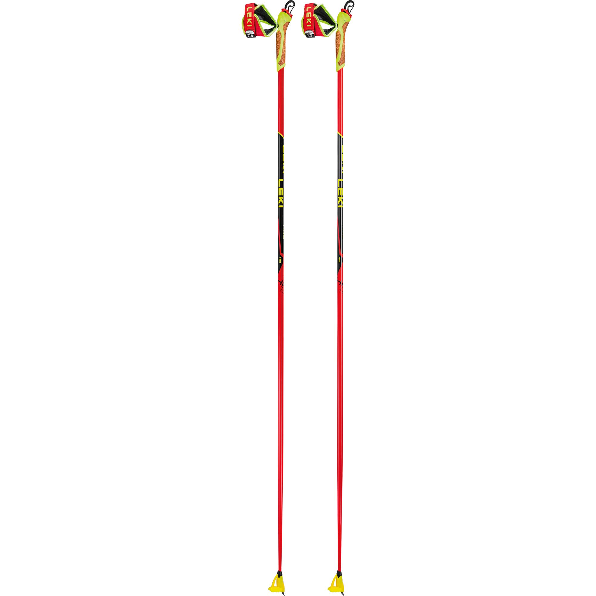 LEKI HRC Team Langlaufstöcke hellrot