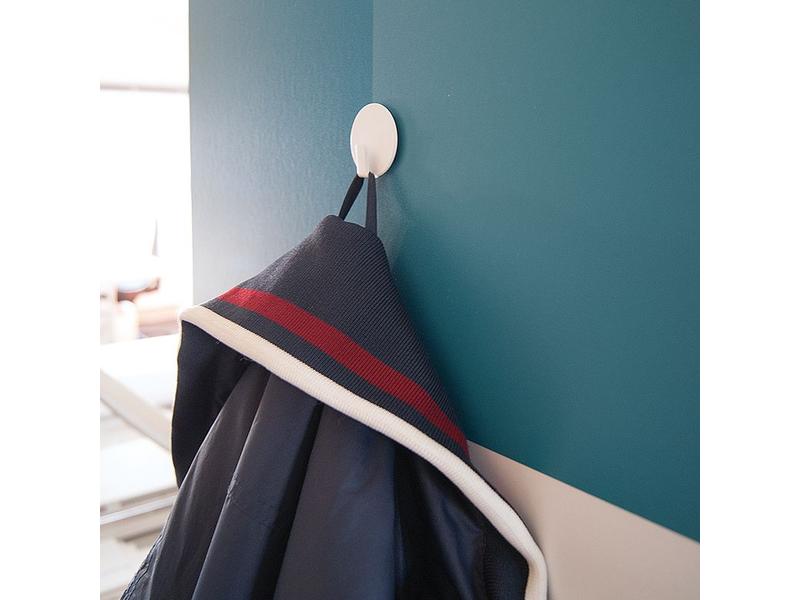 Trendform Hakenmagnet Solid 4er Set, Weiss Starker Magnet mit Haken