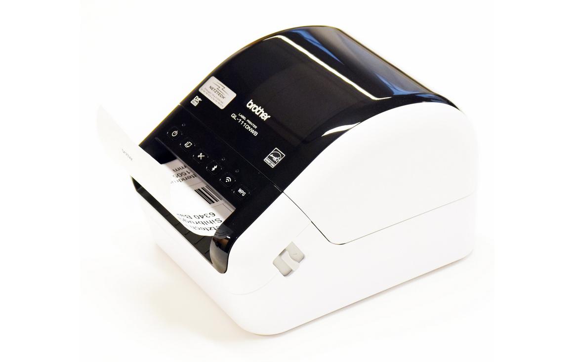 Etikettendrucker P-touch QL-1110NWB<br>Thermodirektdrucker mit grosser Schnittstellenauswahl