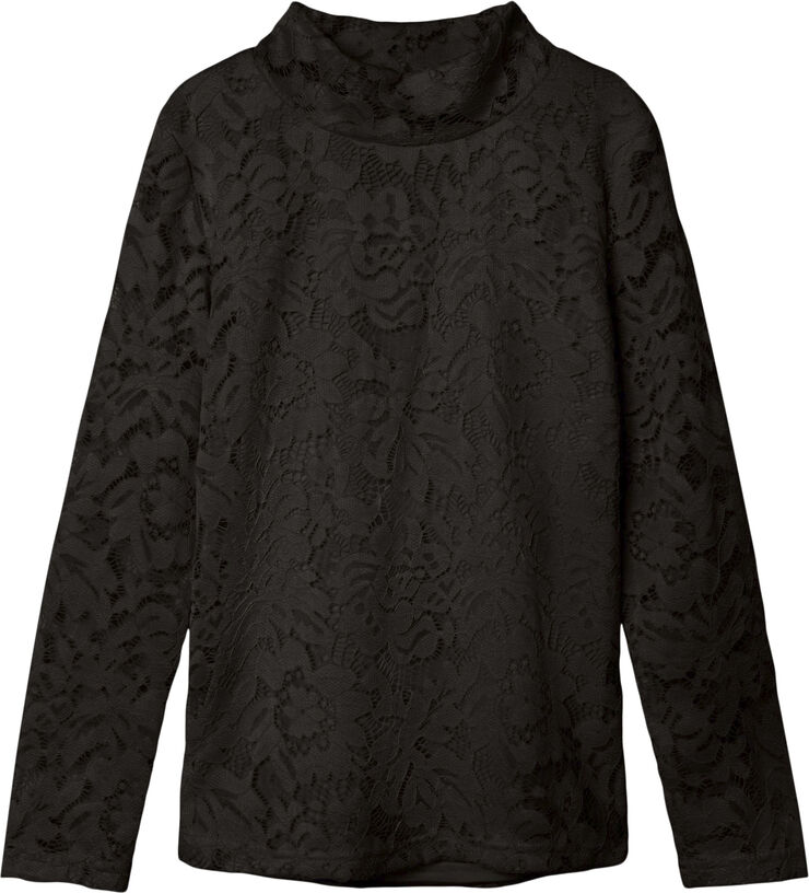 Name It NKFRYDIA LS MOCK NECK LS TOP Blå