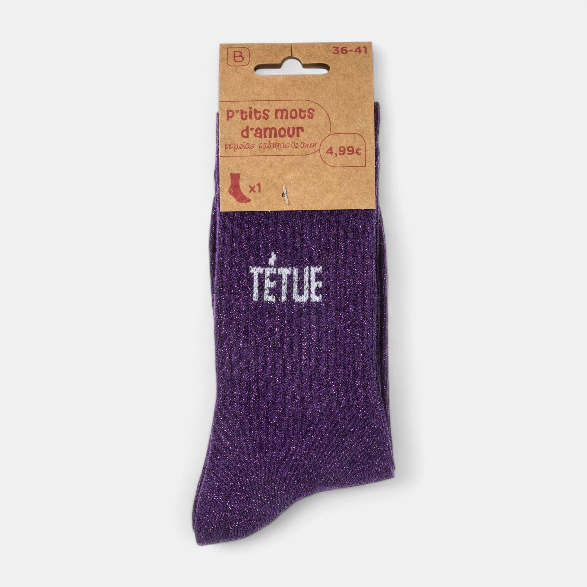 Chaussettes Femme violet