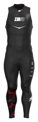 Combinaison Néoprène Z3rod Flex sans manches Noir Rouge