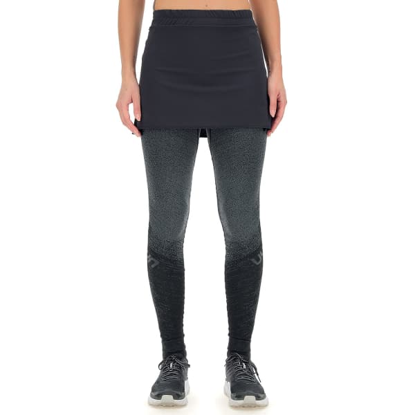 Collant running UYN LADY RUNNING EXCELERATION SKIRT 2IN1 BLACK/CLOUD BLACK CLOUD