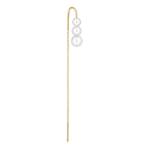 The Earring Shop Oceana Hook Threader Ørering, Guld