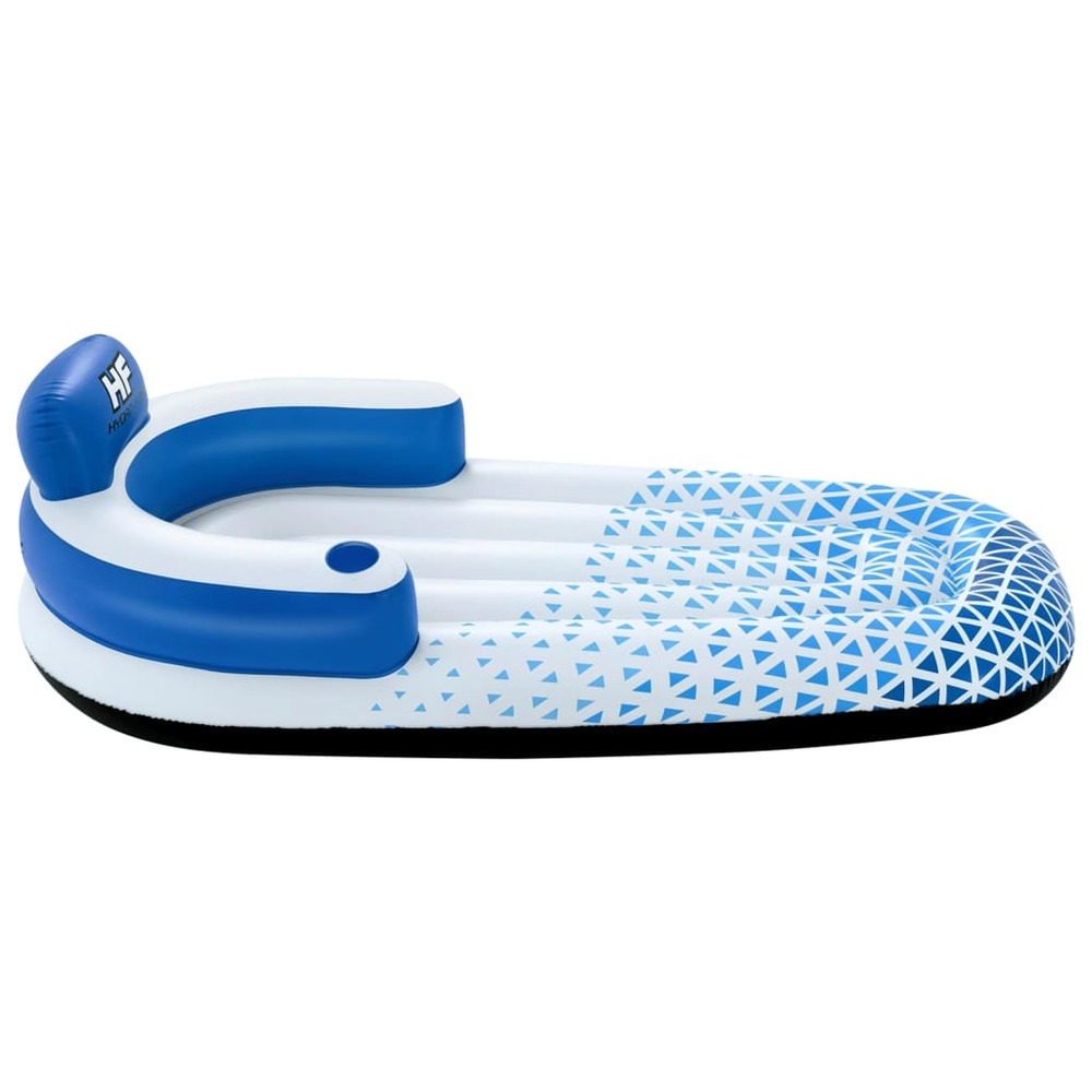 Chaise longue flottante hydro force 183x97 cm bleu
