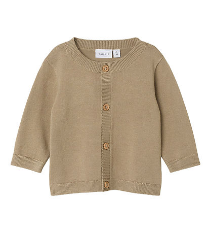 Name It Cardigan - Strik - NbmRasomme - WeatheRød Teak