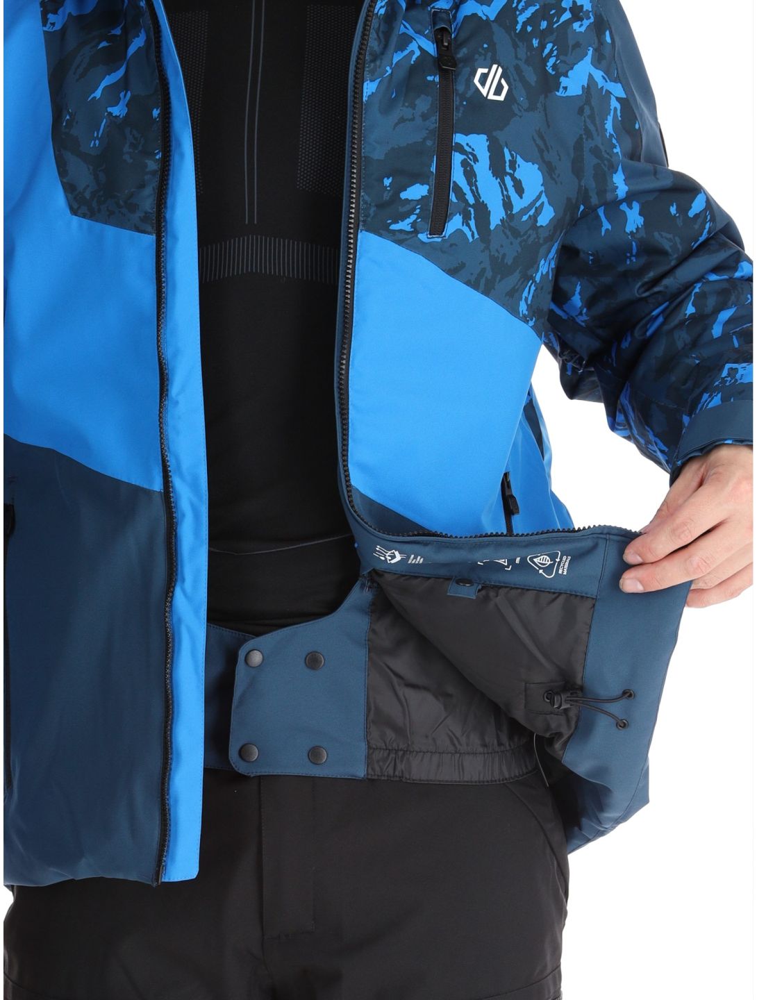 Baseplate II ski-jas heren