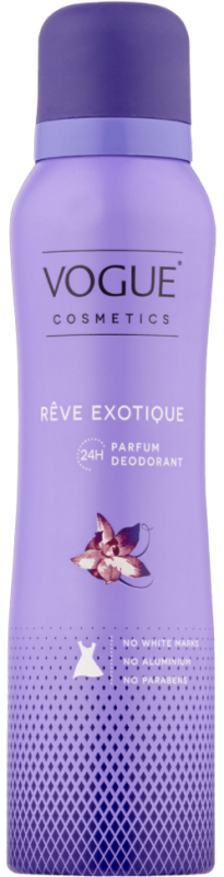 Vogue Cosmetics Réve Exotique Parfum Deodorant Spray 150ml