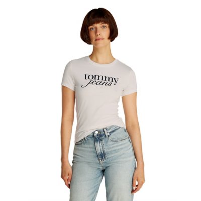 Tee-shirt à manches courtes femme Tjw Slim Essential Logo TOMMY HILFIGER