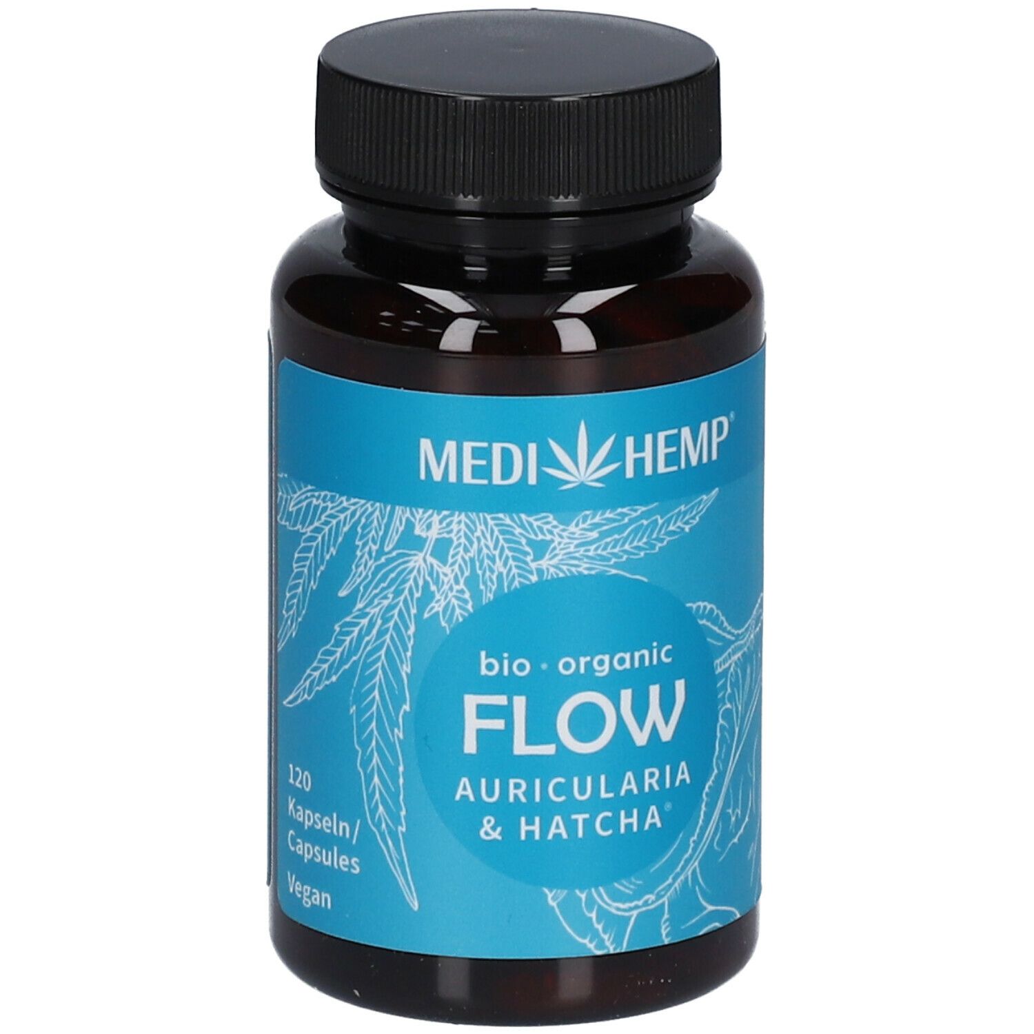MEDIHEMP Bio FLOW Auricularia-HATCHA® Kapseln