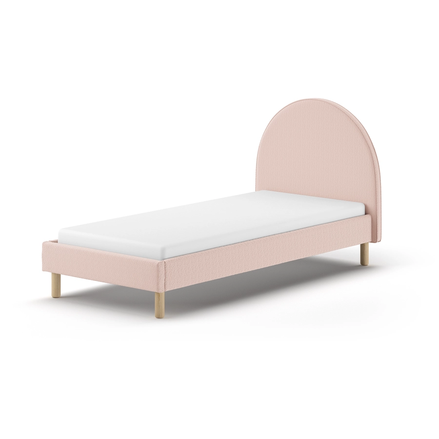 VIPACK Polsterbett MOON 90 x 200 cm rosa