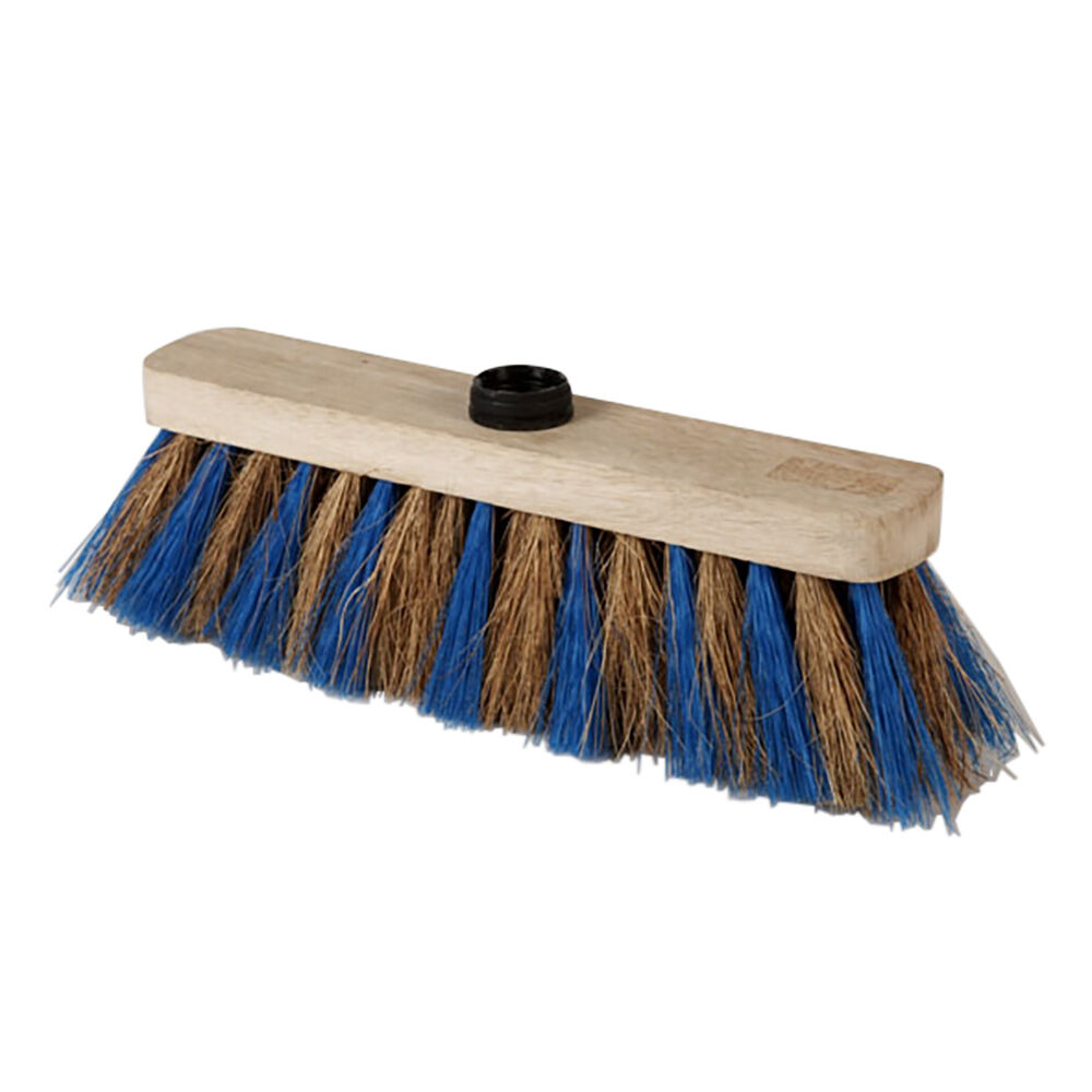 Tête de balai en fibre de coco zébrée