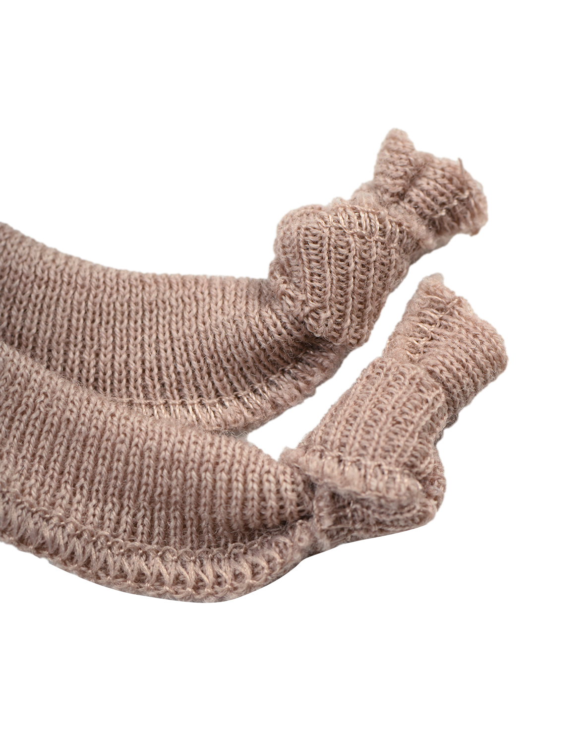 Strikmuts van merinowol voor baby's
