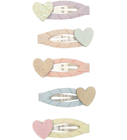 Mimi & Lula Haarspange - 5er-Pack - 4 cm - Dreamy Hearts Dream
