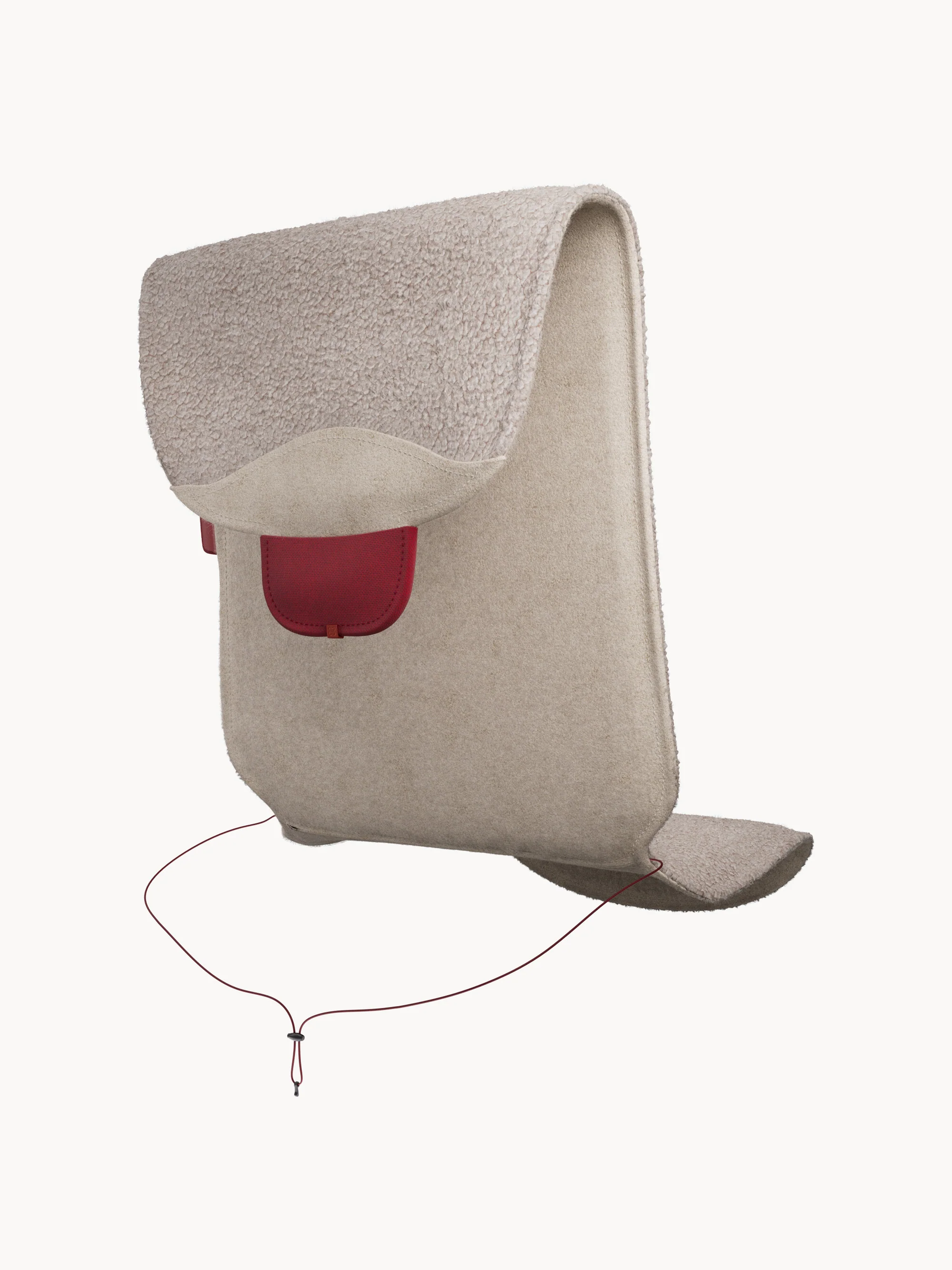 Teddy verwarmde stoelkussen Big Hug XL Flex