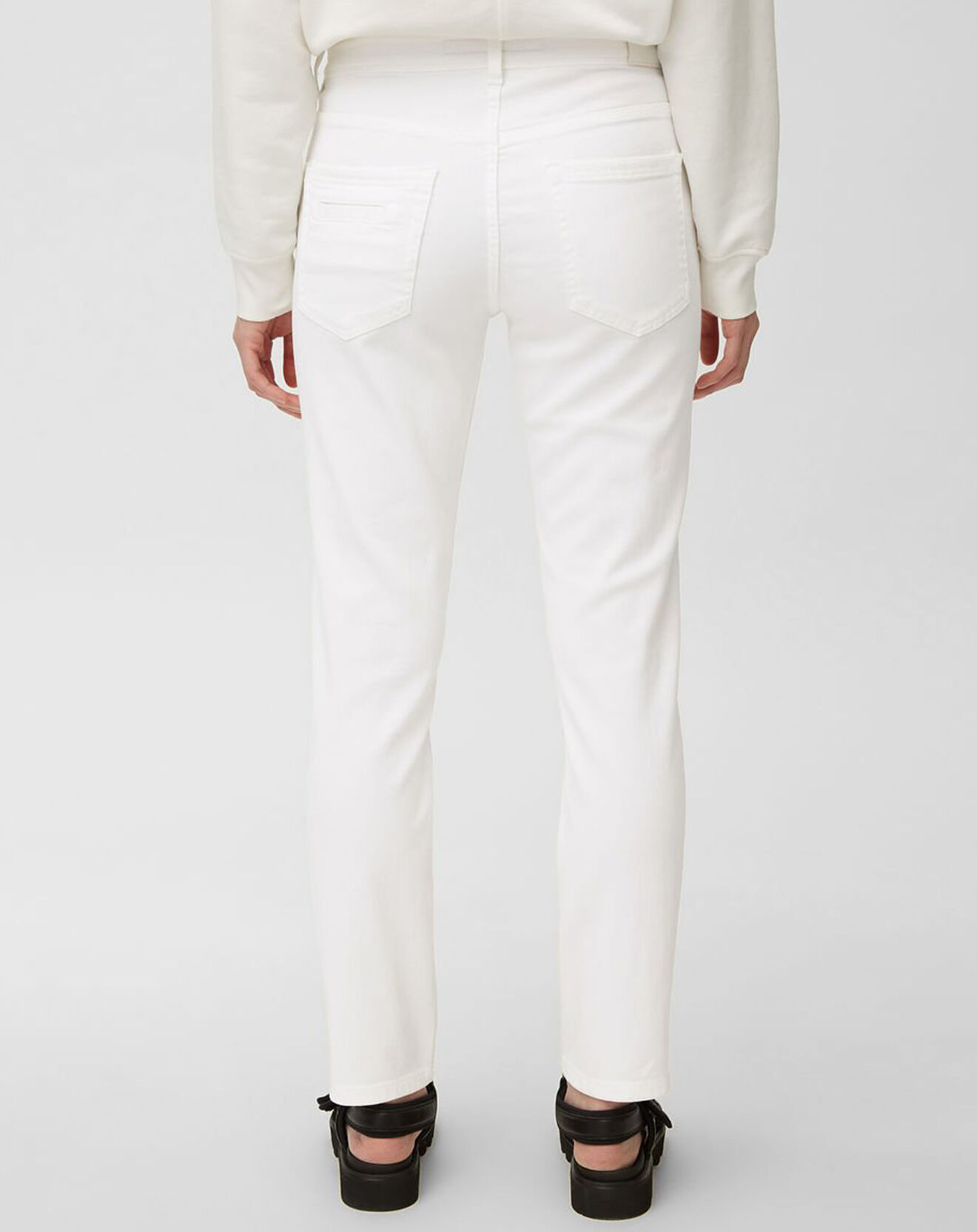 Marc O'Polo Jean boyfriend blanc