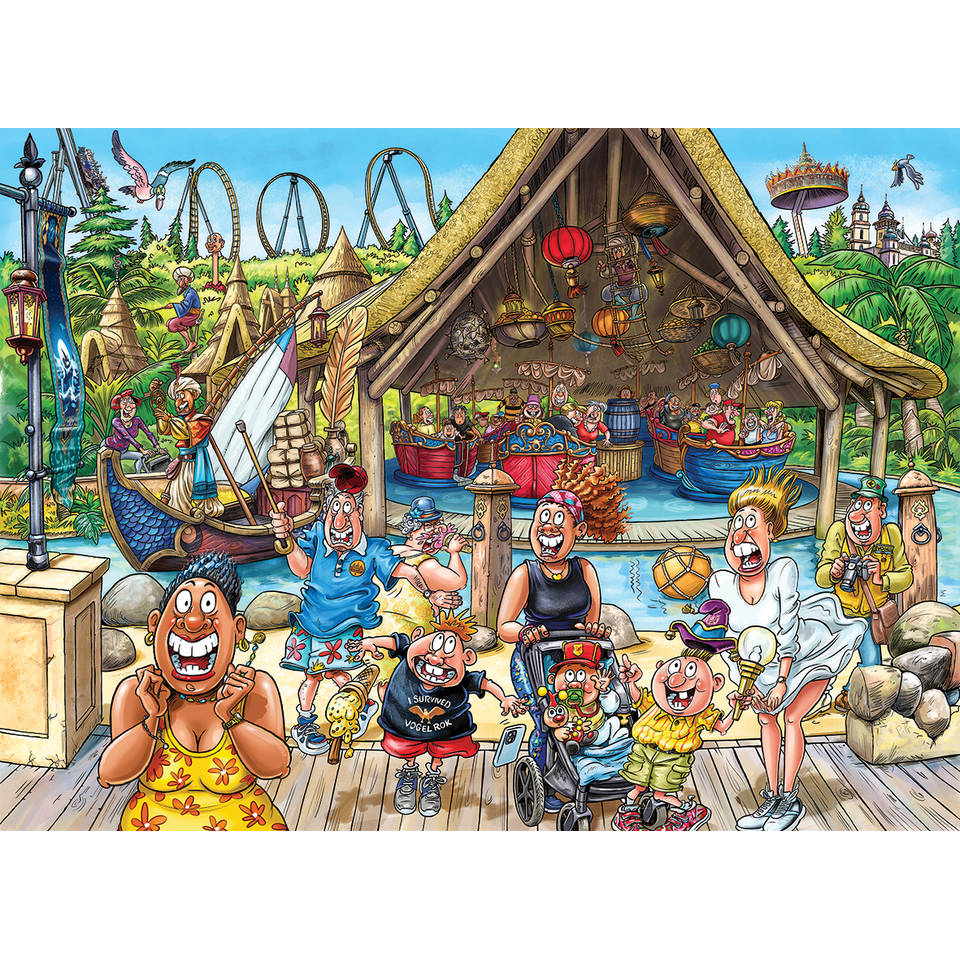 Jumbo Wasgij Original Efteling puzzel Wereld van Sindbad - 1000 stukjes