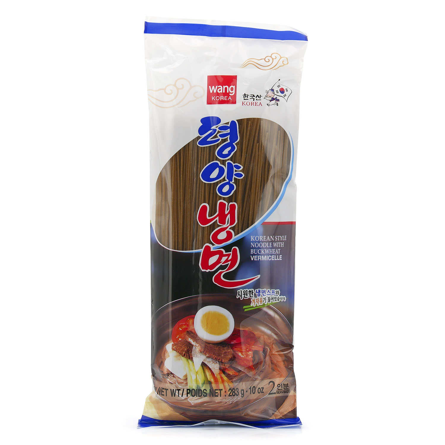 Nouilles de Sarrasin Orientales avec bouillon (vermicelles)