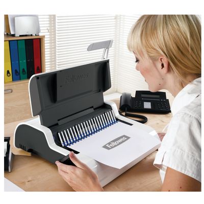 Fellowes Pulsar E-300 - machine à relier / relieuse perforeuse éléctrique - Perfore 20 feuilles - relie 300f