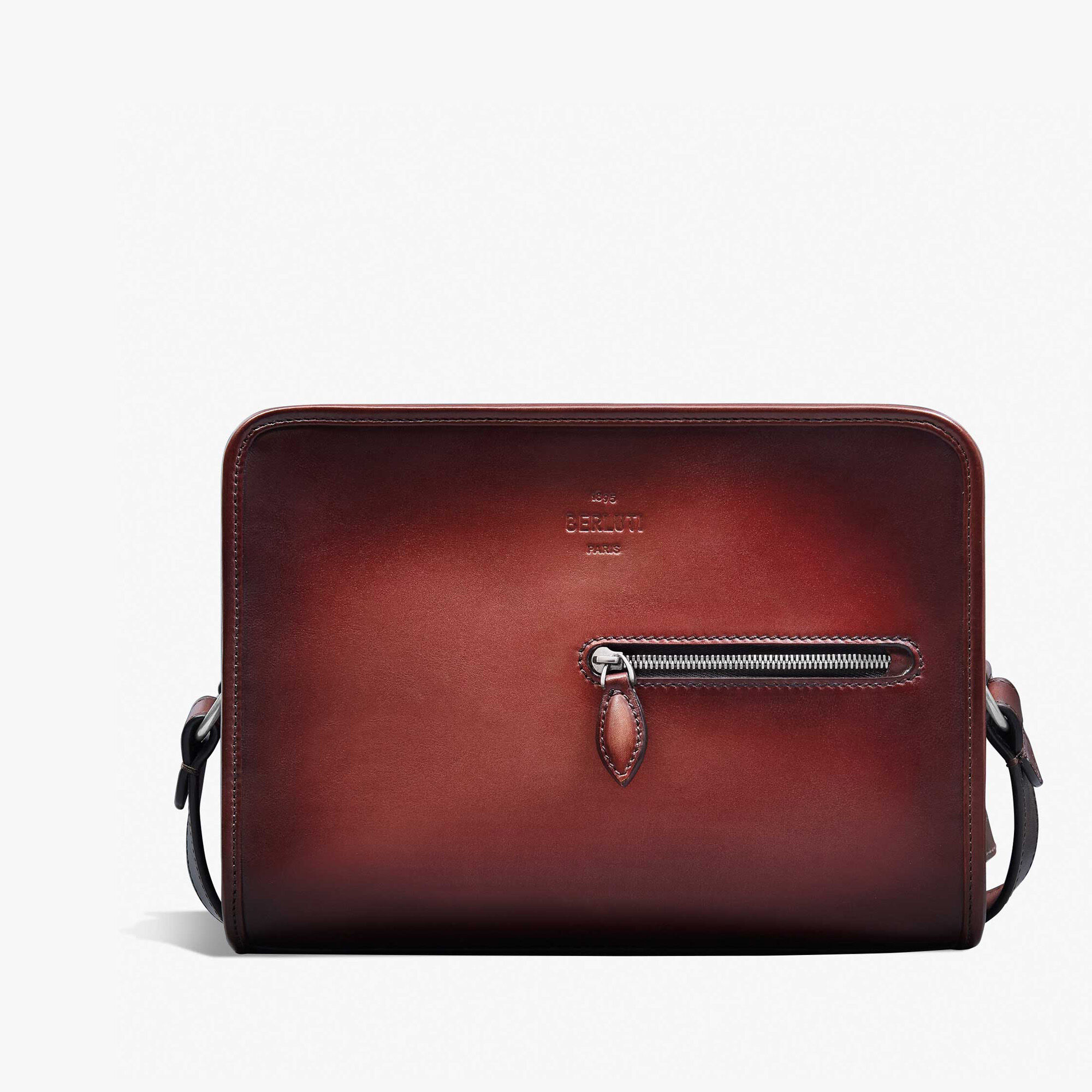 Sac Bandoulière Journalier En Cuir