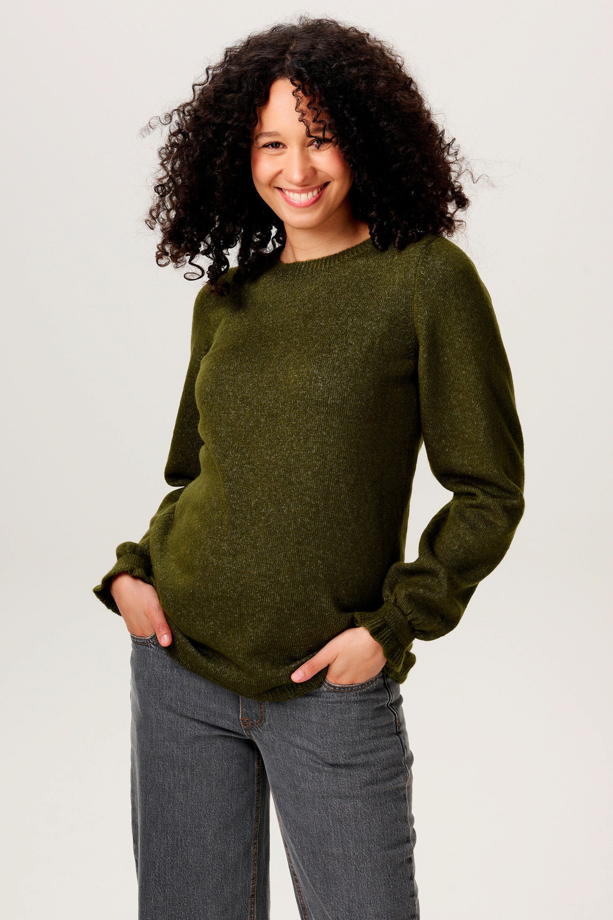 Noppies Maternity Pullover Forli Sphagnum