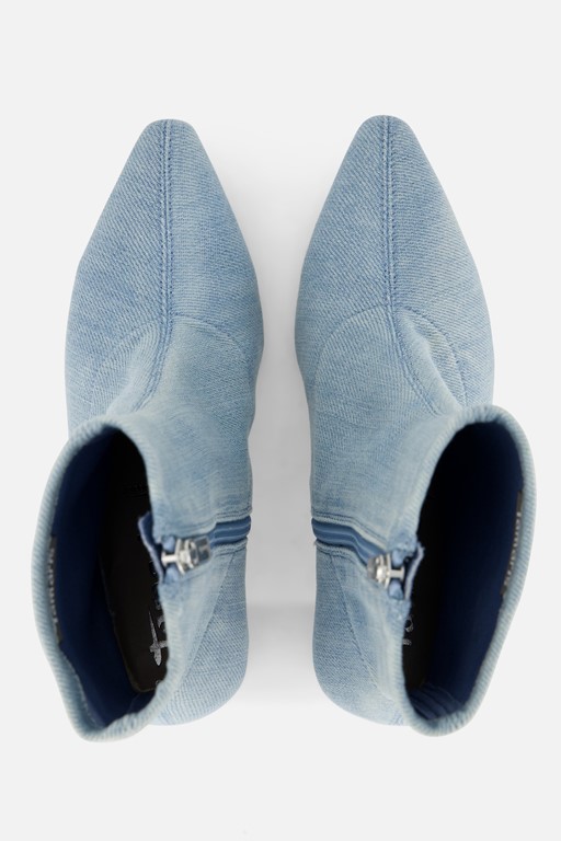 Tamaris Enkellaarsjes denim Textiel