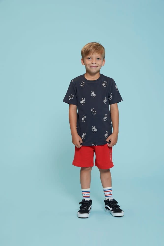 Sturdy Sturdy t-shirt aop - Run the Day antraciet