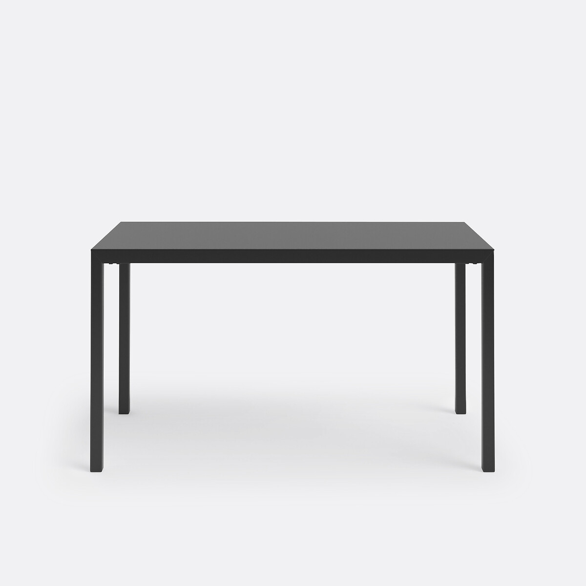 LA REDOUTE INTERIEURS<br>Mesa de jantar em aço preto, 4 pessoas Hiba