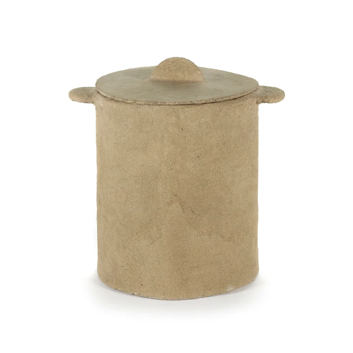 Serax - Earth Pot mit Deckel M, braun