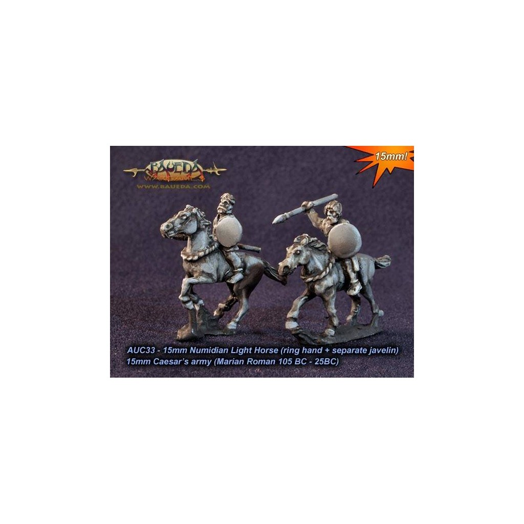 Numidian Light Horse (ring hand + separate javelin)