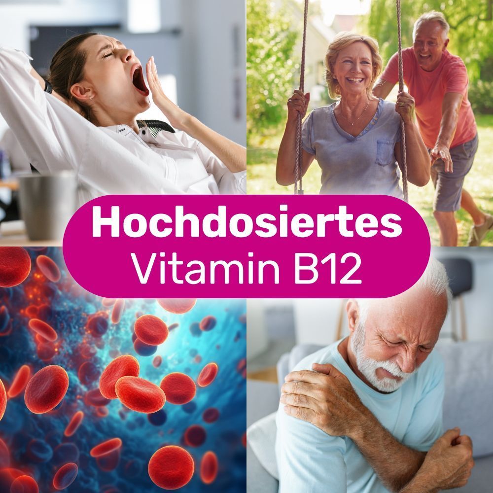 GLYCOWOHL® Vitamin B12 1000 μg bei Müdigkeit und Erschöpfung