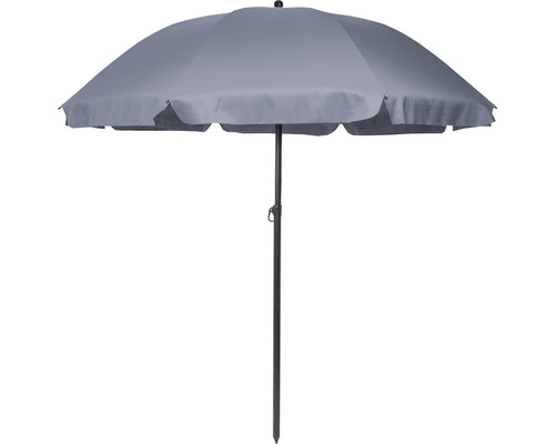 Soluna parasol Ø 180 cm grijs