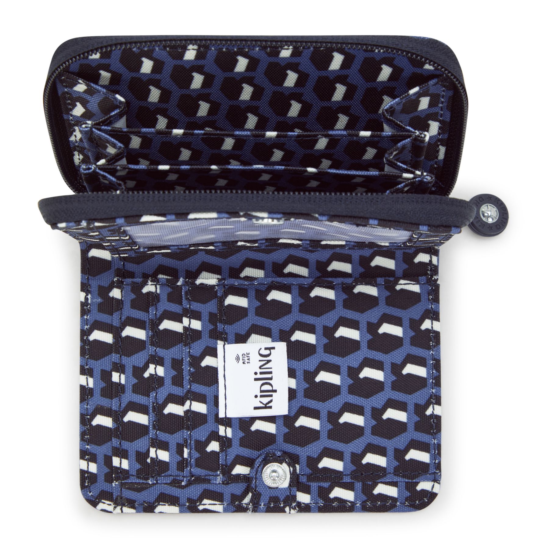 MONEY LOVE Portefeuille Moyen RFID - 3D K Blue