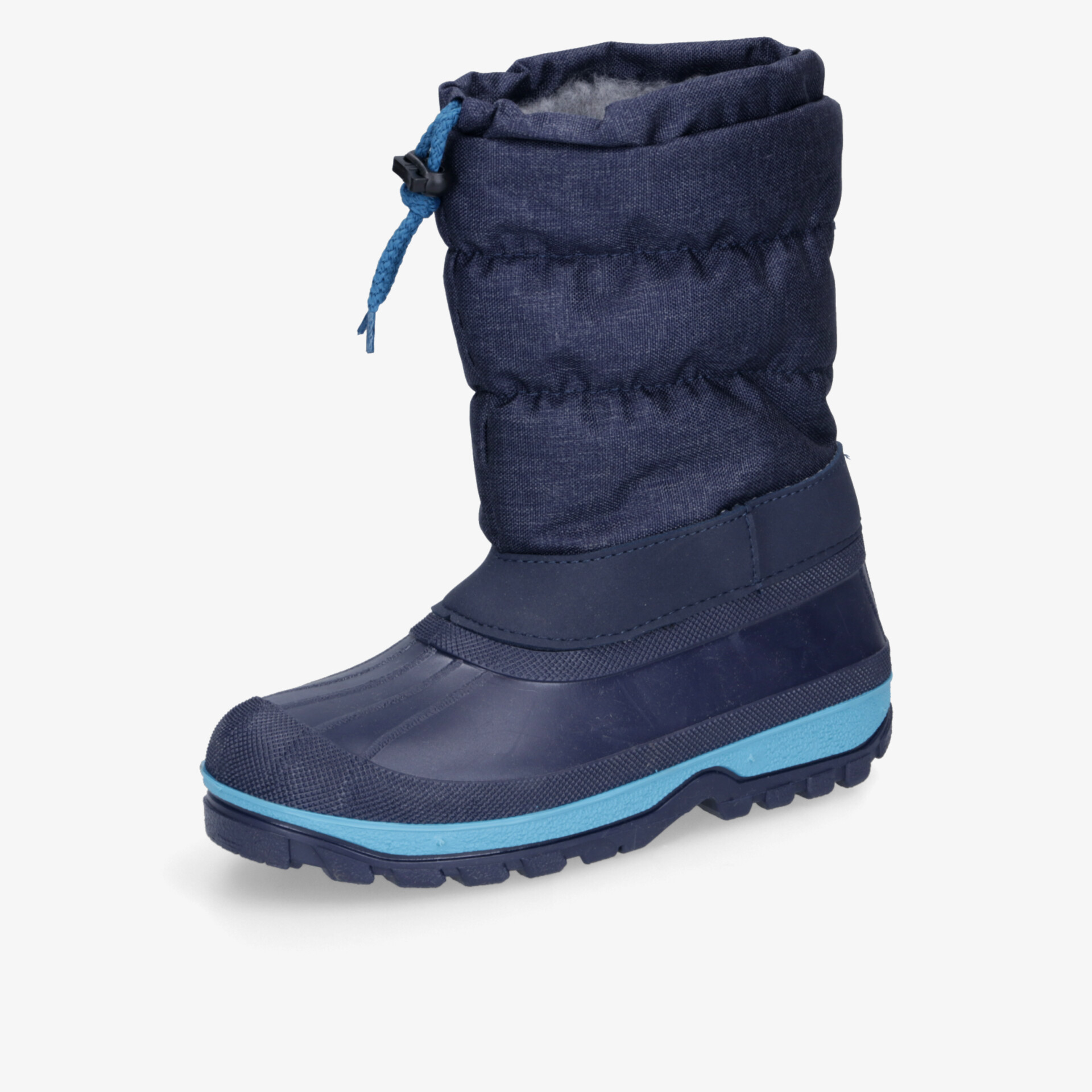 DooDogs Kinder Winterstiefel blau